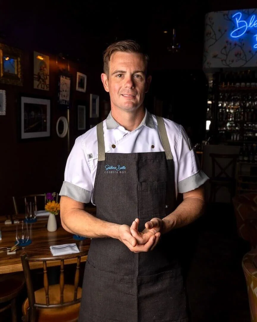Chef Joey Ward at Southern Belle
